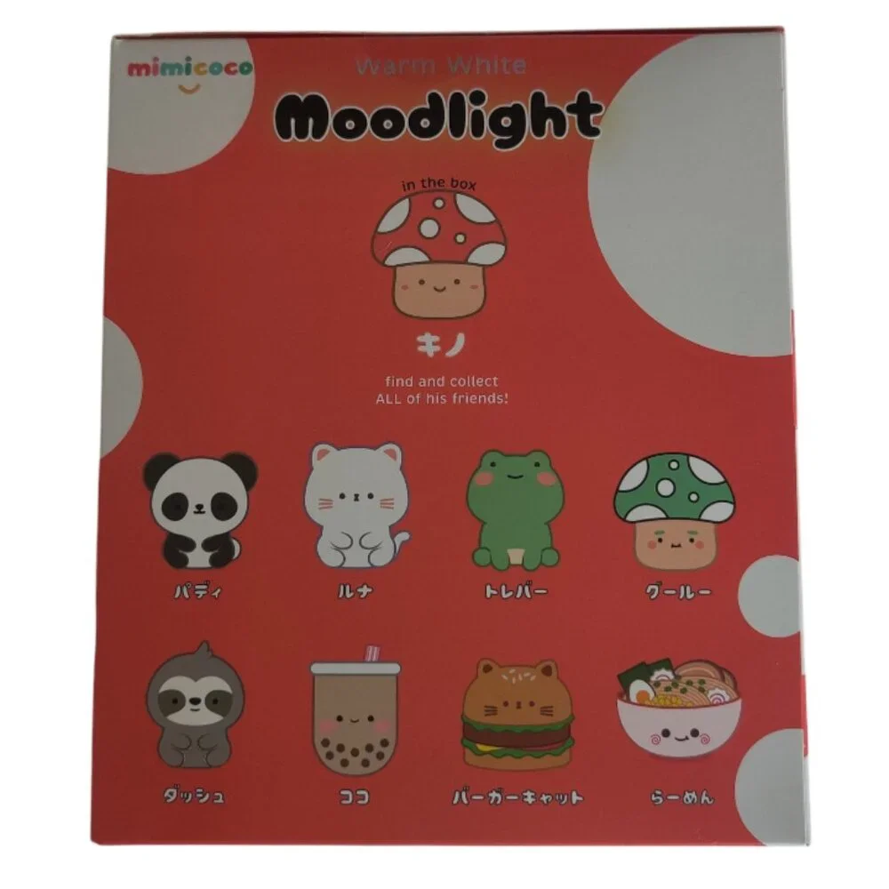 Mimicoco Kino Mushroom Warm White Moodlight NIB